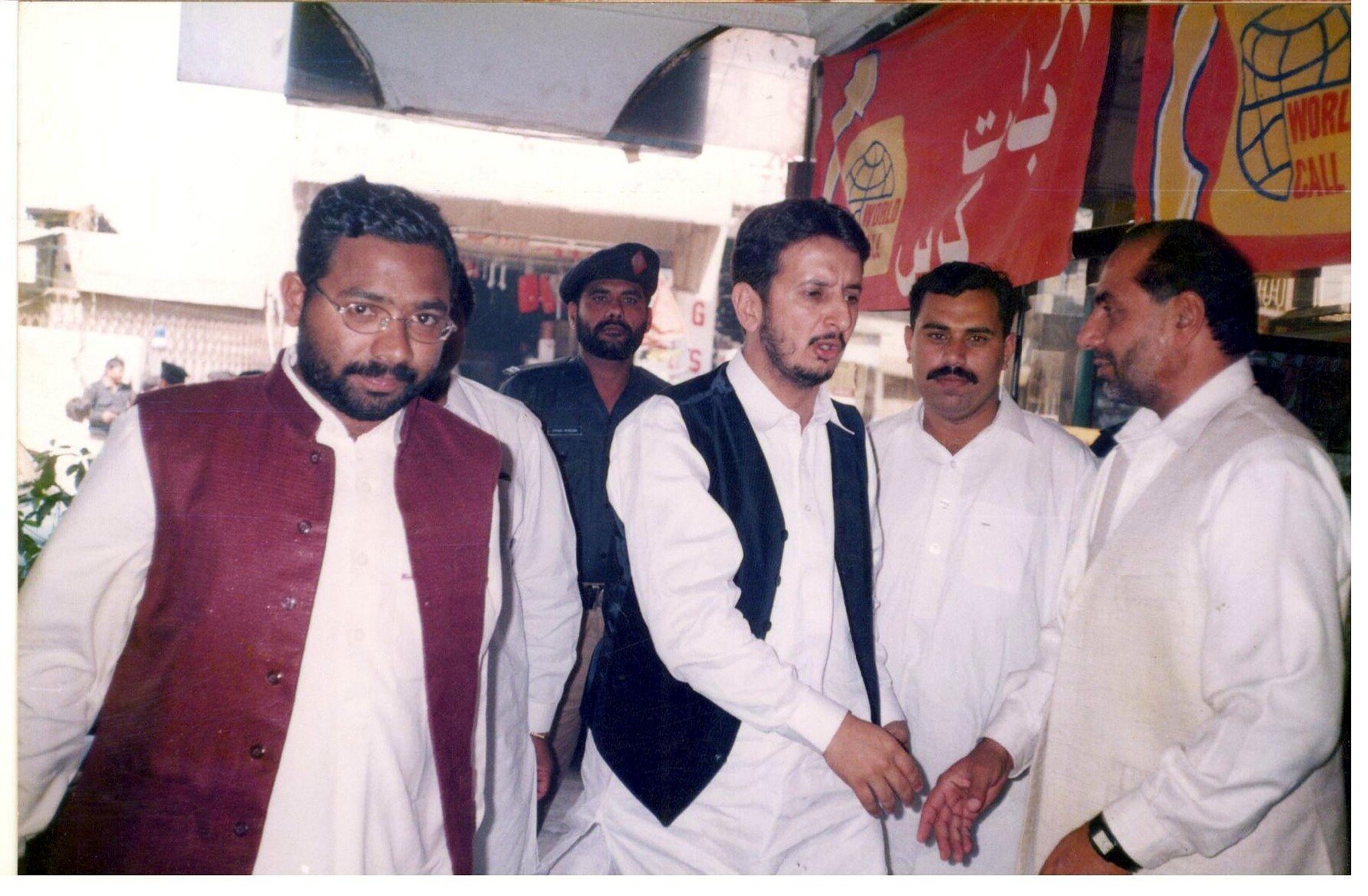 Community representatives meeting at a programme event