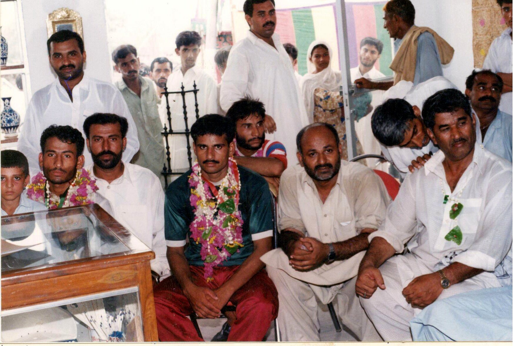 Participants celebrating completion of a community activity