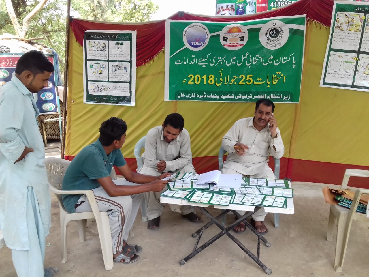 Community election-awareness activity